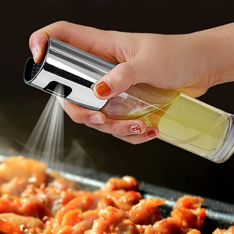 100ML Stainless Steel Oil Spray Bottle - Wonder Homes