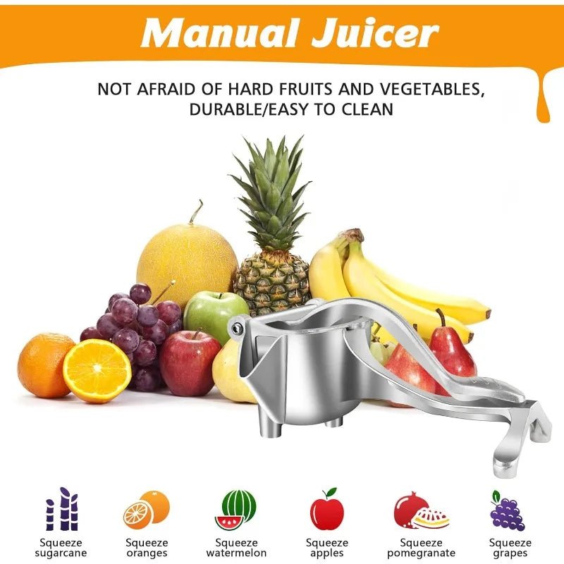 Manual Aluminum Alloy Hand Press Juicer - Wonder Homes