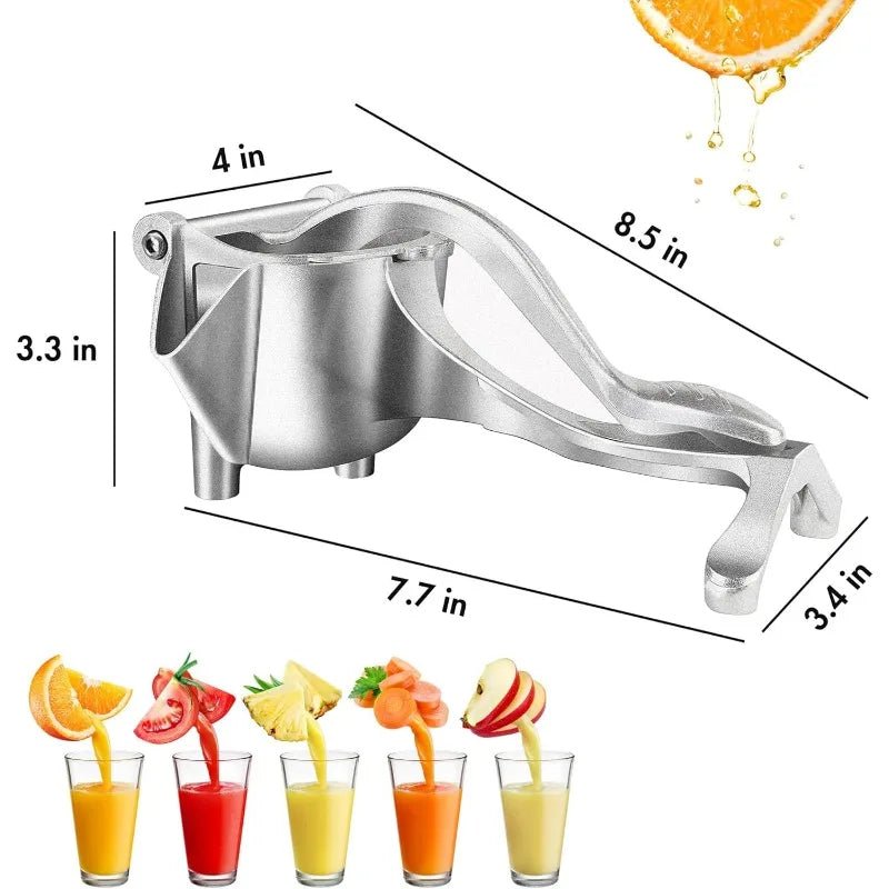 Manual Aluminum Alloy Hand Press Juicer - Wonder Homes